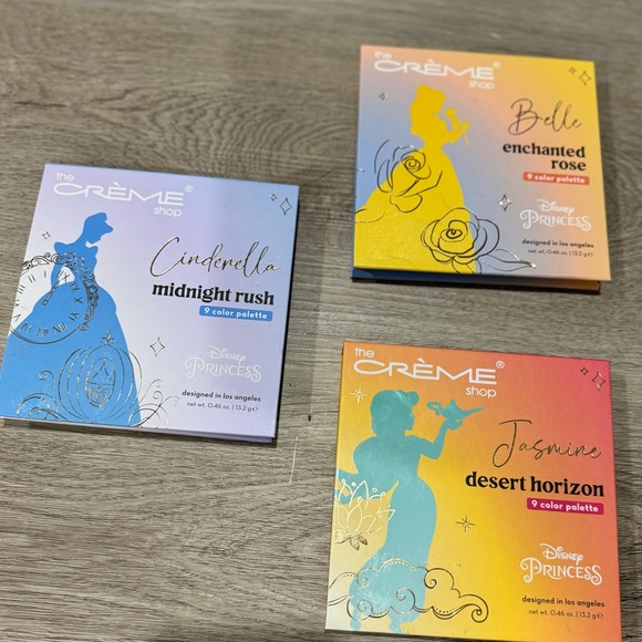 The Crème Shop Disney Princess 9-color Eyeshadow Palette Bundle- All Princesses - Picture 1 of 14